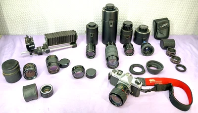 Canon EOS Pentax K1000, Contax カメラ レンズ Pentax K1000 Lens In Camera Lenses for sale - eBay