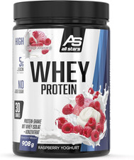 All Stars 100% Whey Protein 908g Raspberry Yoghurt Eiweißpulver