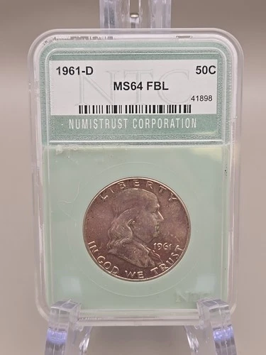 1961-D Franklin Half Dollar 50C