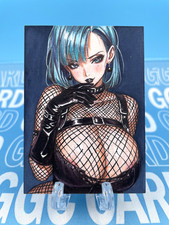 GGC Studio Dragon Ball Bulma Artist Hand Drawn Auto Sketch Card 1/1