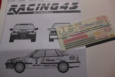 Decal 1/43 Subaru Legacy RS P. Liatti Rally Lana 1993 - Racing 43