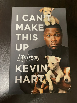 Kevin Hart SIGNED - I Can't Make This Up Life Lessons 2017 Hardcover 1st/1st NEW