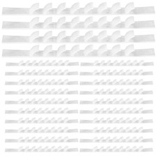 100Pcs Non-Slip Hanger Grips Silicone Hanger Strips Adhesive Clothes Grips