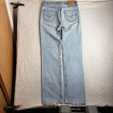 Vintage Levis 501xx Straight Leg Jeans Made in USA 34x38 (32x36)Distressed