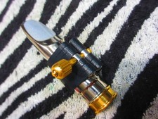 Metal mouthpiece for alto saxophone SG8 custom Lobner USA ligature Good