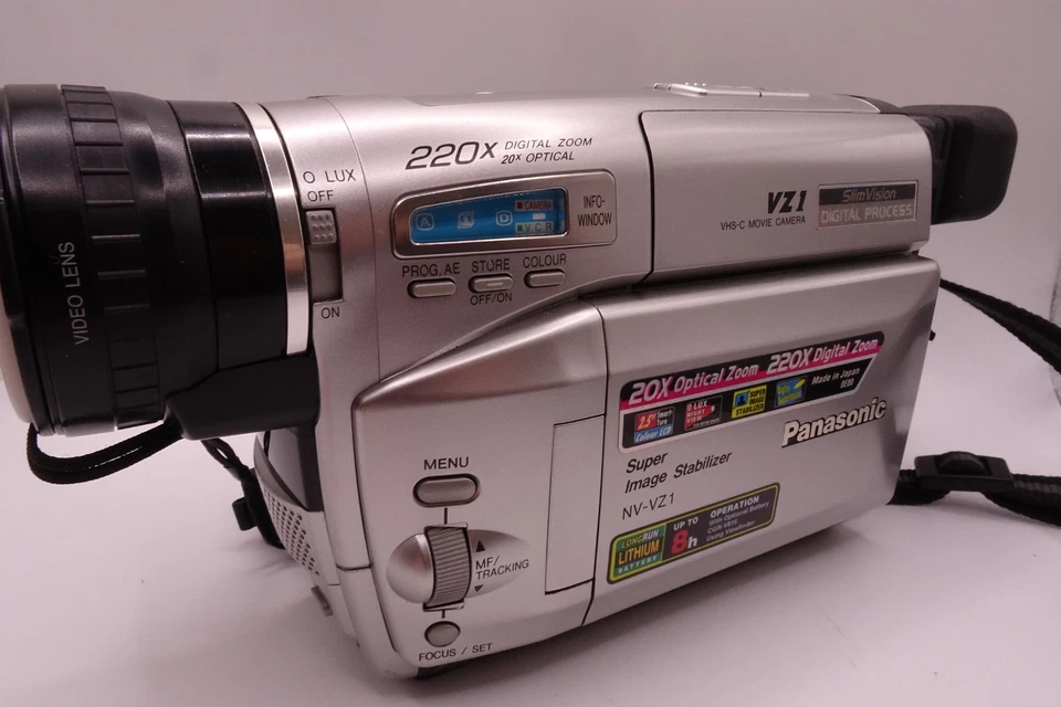 Panasonic NV-VZ15EG Video Recorder VHS-C Movie Kamera - geprüft vom Händler! - Bild 4 von 4