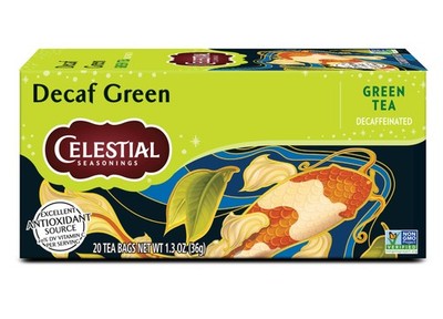 Decaffeinated Green Tea 20 Count Natural Antioxidant Smooth Brew Gluten Free