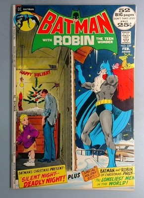 Batman #239 VF/NM Neal Adams Christmas Cover DC 1972 BW1