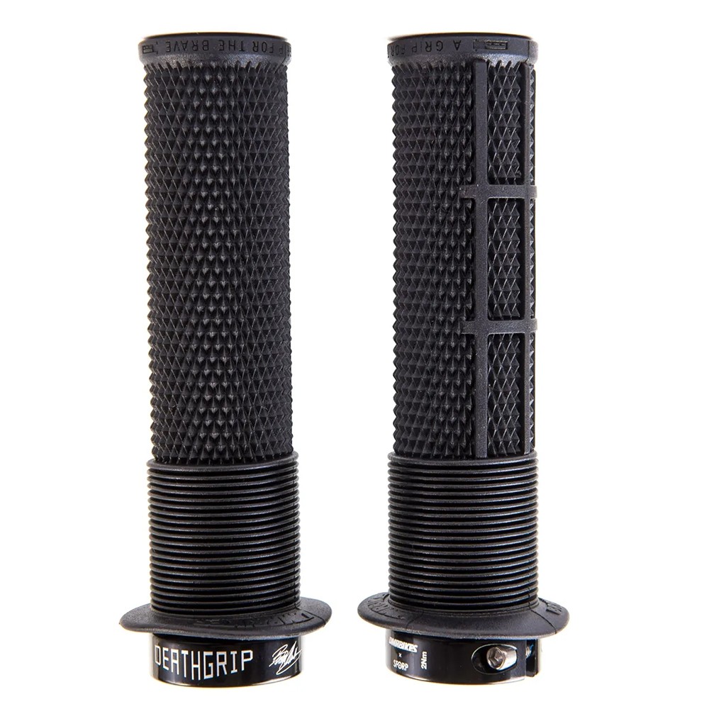 DMR DeathGrip 2 Race Edition Lock-On Mountain Bike Grips - Thick, Rubber