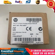 New Allen Bradley 1794-OF4IXT Flex XT 4-Point Analog Output Module US Free Tax