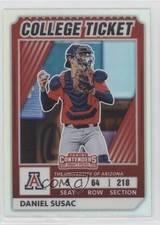 2022 Elite Extra Edition College Tickets Optic Holo Prizm Daniel Susac 2a9