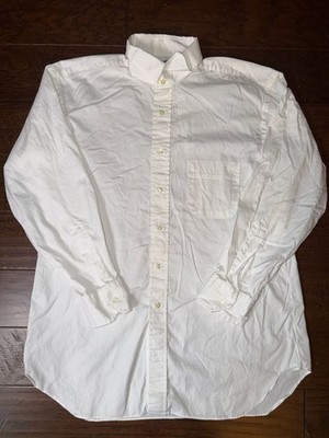 Custom Executive Collection by Tom James Men's White Dress Shirt