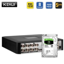 NEW H.265+ Security DVR 8CH Channel 1080p Recorder for CCTV Surveillance Camera