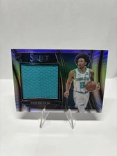 2023-24 Panini Select Jumbo Rookie Swatches Nick Smith Jr. #RJS-NS (MEM, RC)