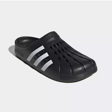 Adidas Adilette Clogs Unisex Black White Slip On Swim Clog Sandals GZ5886 9