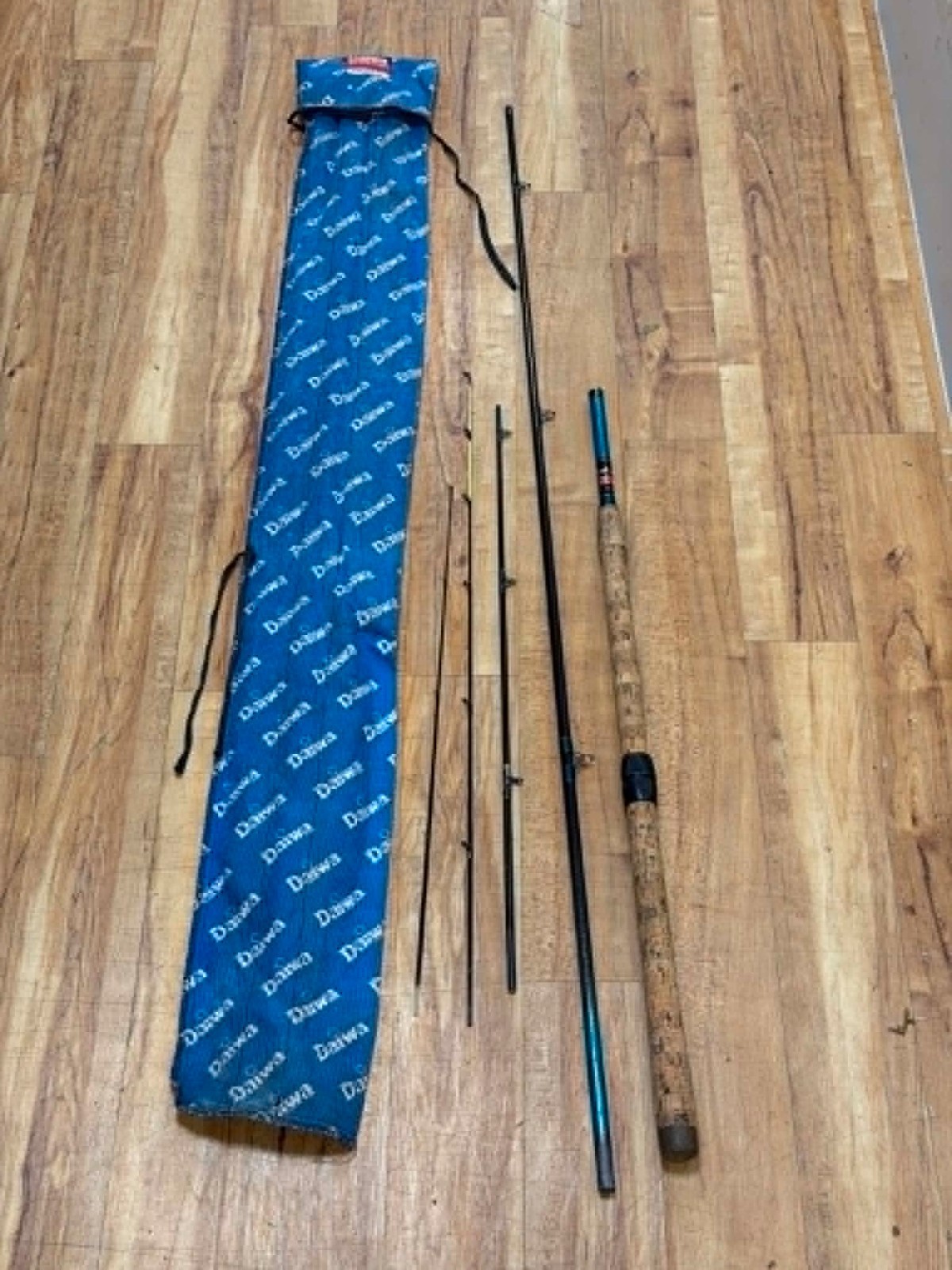 Daiwa Jaguar 13ft Match Float Rod Made In Britain 3pc Cork Handle 1990s VGC