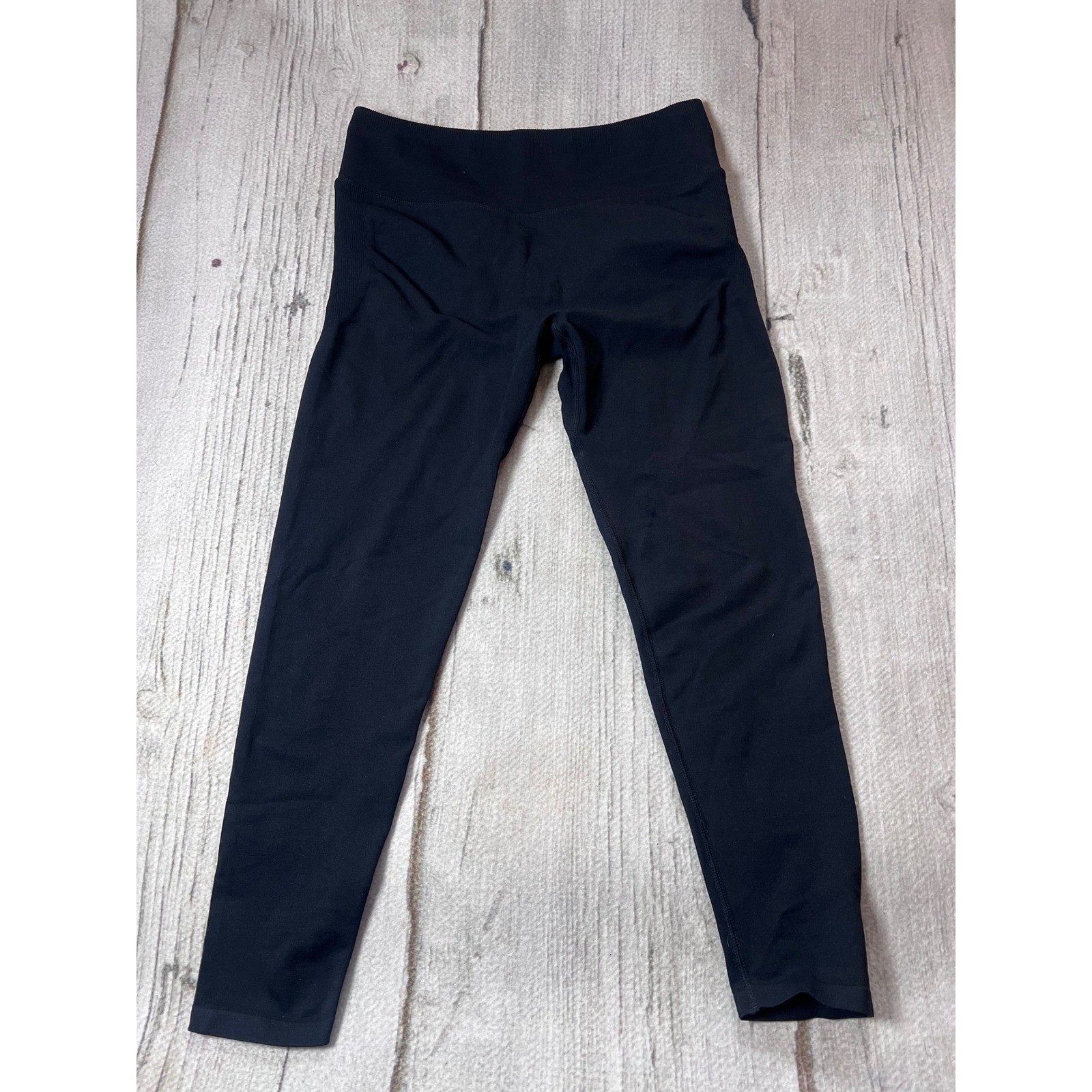 Fabletics Leggings Womens L Black High Rise Scrunch Butt lift Activewear