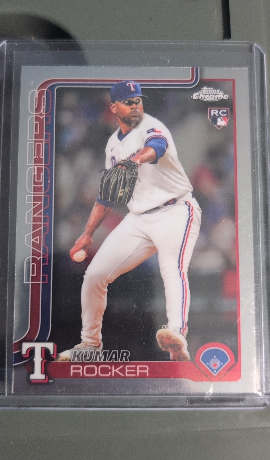 2025 Topps Chrome - Kumar Rocker #73 (RC)