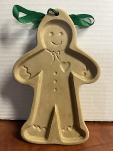 Brown Bag Cookie Art Mold - Gingerbread Man 1992