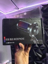 USB RGB Microphone New In Box