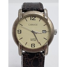 Carriage by Timex mens dress watch. Calendar ...