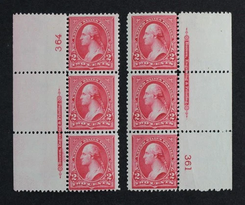 CKStamps: US Stamps Collection Scott#267 Strip Mint H OG