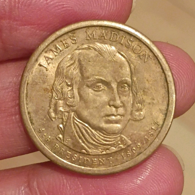 2007-D James Madison Presidential $1 Coin Business Strike Denver Mint