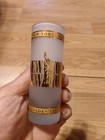 New York New York Hotel Casino Las Vegas Shot Glass Frosted Gold Leaf — photo 5