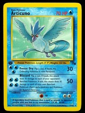 Articuno 1st Ed. #17/62 NM/M Fossil Pokemon Card