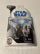 Star Wars The Clone Wars Plo Koon Jedi Master Action Figure No. 14 Hasbro 2008