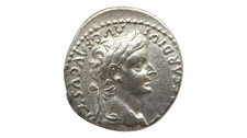 Tiberius AR Denarius. AD 14-37