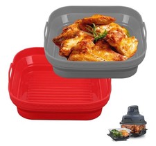 Air Fryer silicone liners Set Of 2 New Open Box