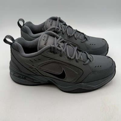 Nike Air Monarch IV Shoes Mens Size 10.5 Dark Grey Black Training 415445-020