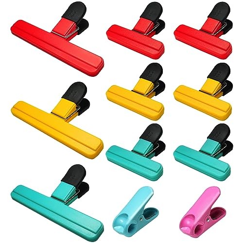 Aranray 11 Pack Plastic Food Bag Clips for Food Storage  Assorted colors 