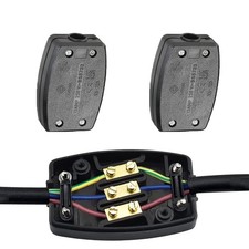 2Pcs 3 Terminal Electrical Junction Box with Flex Cable Gland – 13A 250V Cabl 10.21 per metre