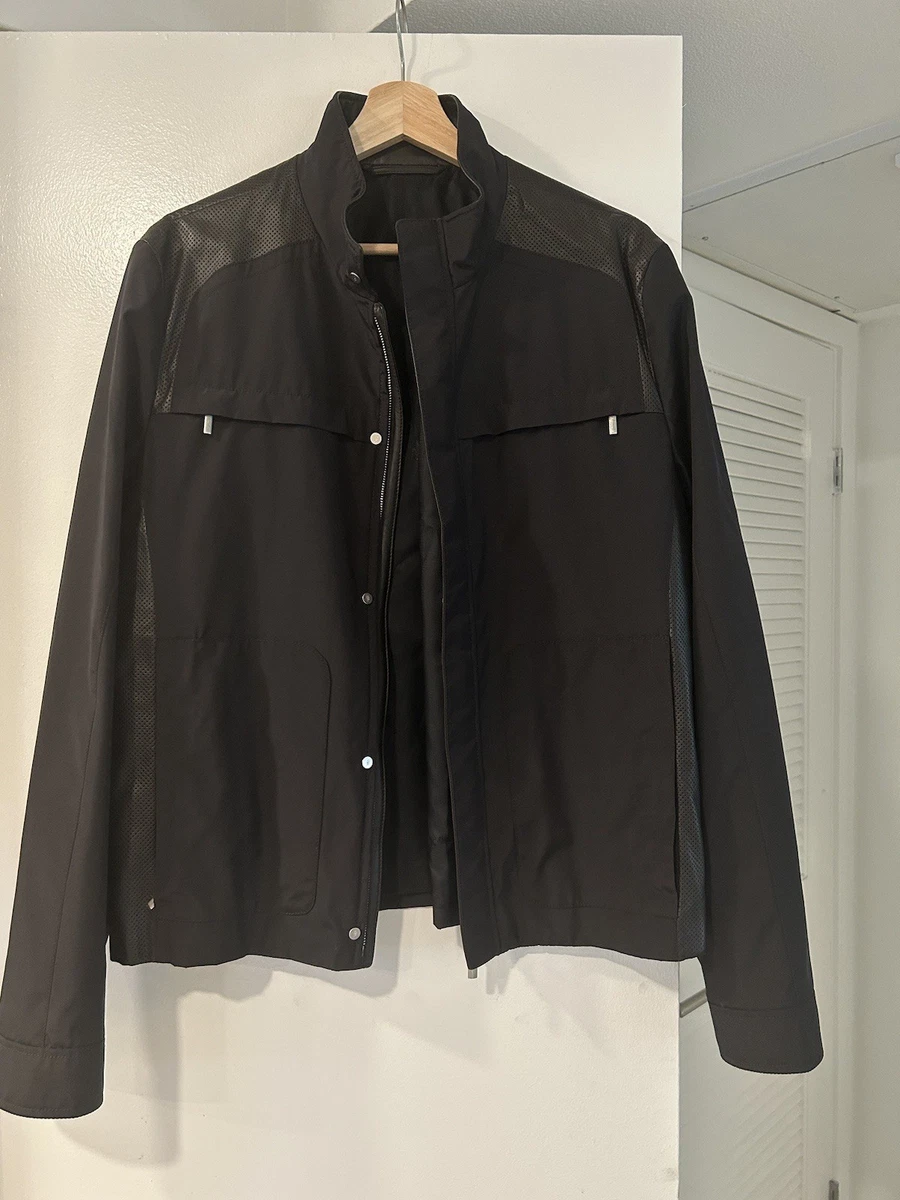 Brioni Leather Outer Shell Coats, Jackets & Vests for Men for Sale