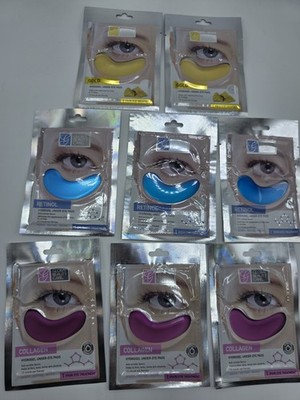 RETINOL Gold Collagen HYDROGEL under-eye pads - Anti-wrinkle Global Beauty Lot 8