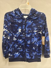 Highland Originals Boys Zip Hoodie Blue Size 5/6.
