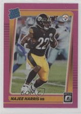 2021 Panini Donruss Optic Rated Rookie Pink Prizm Najee Harris #213 10y3