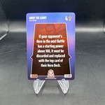 2025 Bo Jackson Battle Arena Update BPL-22 Drop the Giant Bonus Play Foil SSP