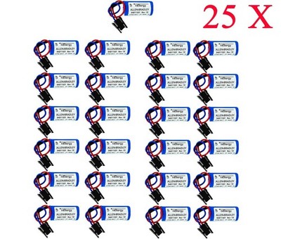 25X 1756-BA1 3V 1800mAh CNC PLC Controller Battery For Allen Bradley Backup