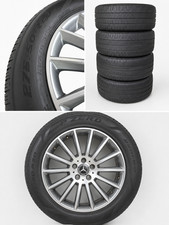 4x Mercedes-benz 20 Amg G 550 Oem Wheels Tires Rims W463 27550r20 75