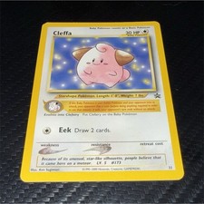 Pokémon Cleffa Wotc Promo 31/53 Basic 30 HP Regular Promo English