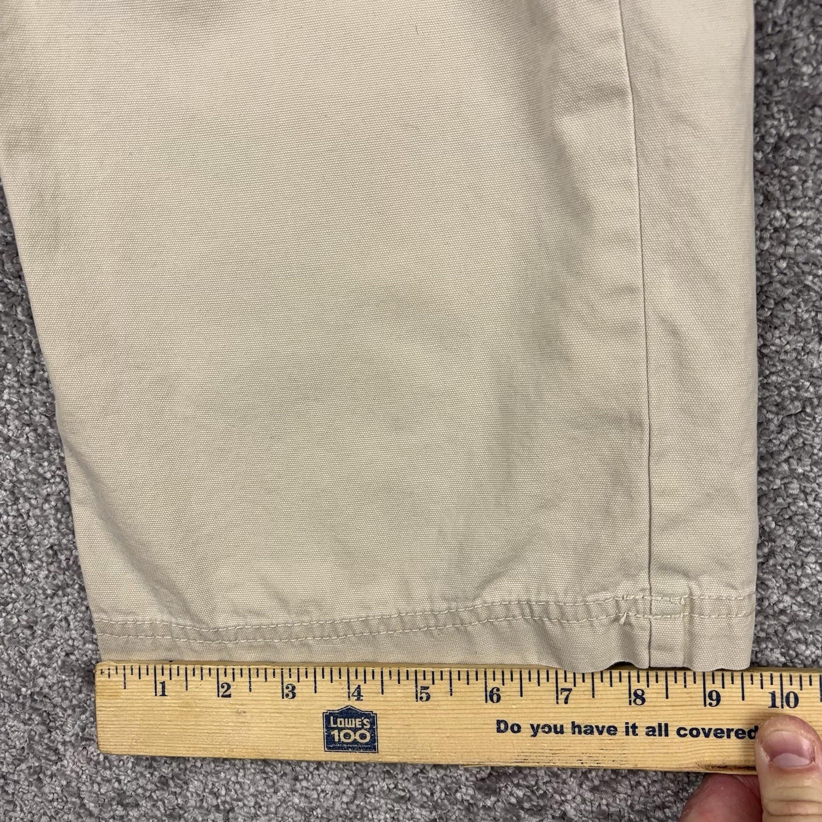 Columbia Flex ROC Pants Men's 36x30 Canvas Utility Beige Hiking Outdoors