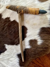 Antique Folk Art Native American Inspired Ax Tool