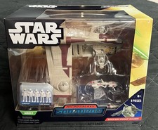 Star Wars Micro Galaxy Squadron Series 3 Grand Army of the Republic Crimson LAAT