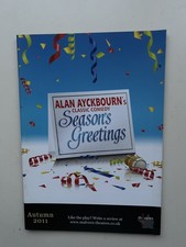 SEASON’S GREETINGS Theatre Programme ALAN AYCKBOURN 