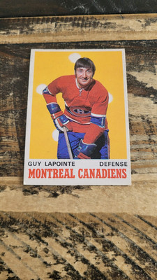 1970-71 O-Pee-Chee Guy Lapointe Rookie #177 EX Vintage Hockey