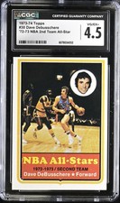 1973-74 Topps #30 Dave Debusschere All-Star CGC 4.5 VG/EX+