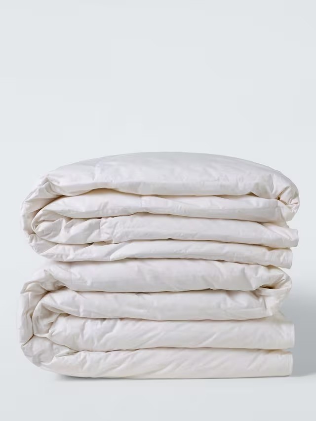 John Lewis Feather & Down Cotton All Seasons Duvet 13.5 (4.5 + 9) Tog Double